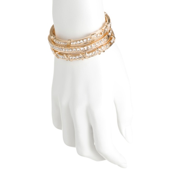 Camila Coelho Set Of 3 Bangle Bracelets New - Picture 4 of 4